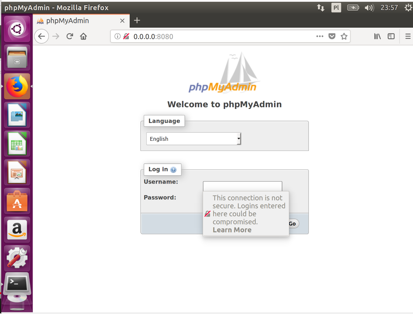 Docker i phpMyAdmin zdj.11