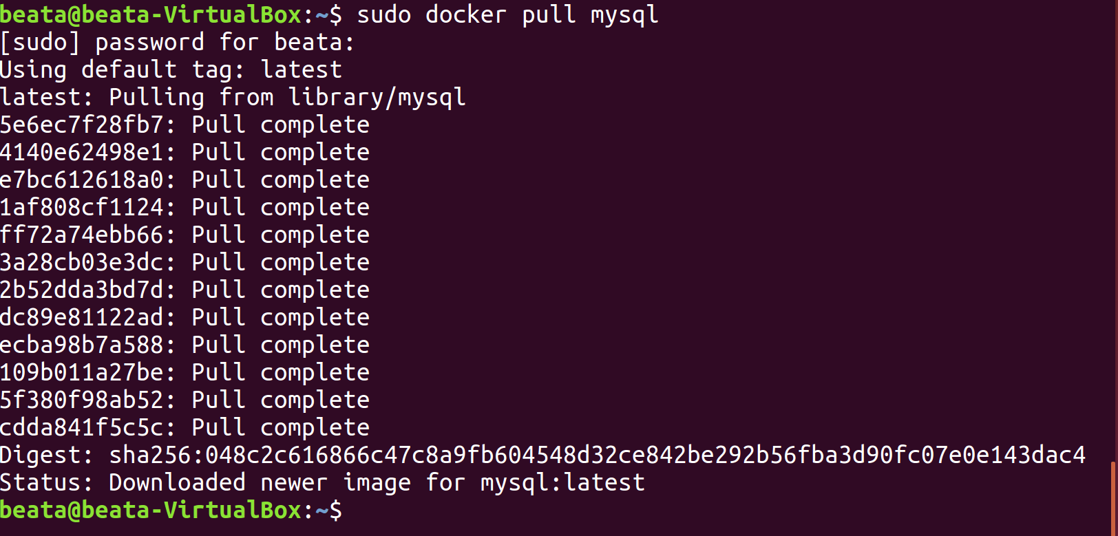 Docker i phpMyAdmin zdj.2